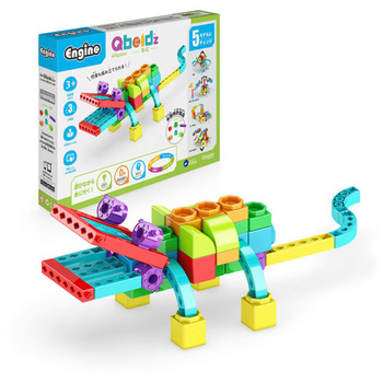 QBOIDZ "alligator" with 5 bonus models(わに) ENGINO