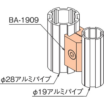 Φ19アルミジョイントセット TMEHジャパン