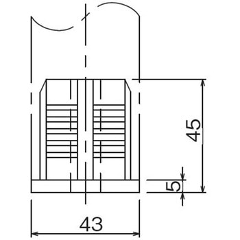 Φ43用プラスティックブッシング TMEHジャパン