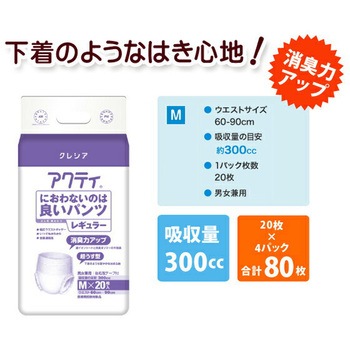 アクティ におわないのは良いパンツ 日本製紙クレシア