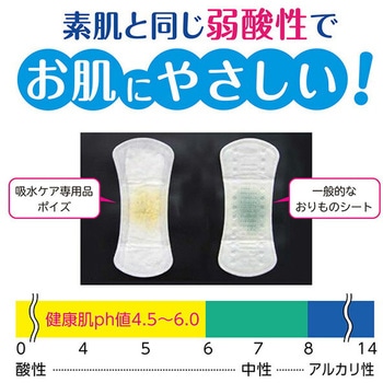 ポイズ さらさら素肌 パンティライナー 日本製紙クレシア