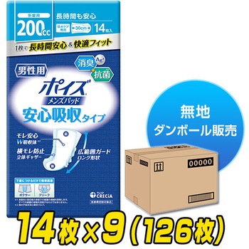 ポイズ メンズパッド 安心タイプ 日本製紙クレシア