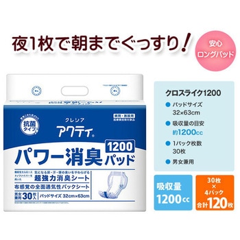 アクティ パワー消臭パッド 日本製紙クレシア