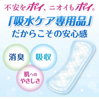 ポイズ さらさら吸収 パンティライナー 日本製紙クレシア