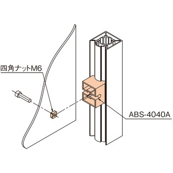40スクエア用ブラケット TMEHジャパン
