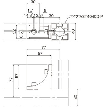 40スクエア用ブラケット TMEHジャパン