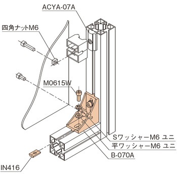40スクエア用ブラケット - TMEHジャパン
