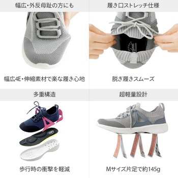 Lafoot 楽歩人ウォーカー スニーカー メイダイ