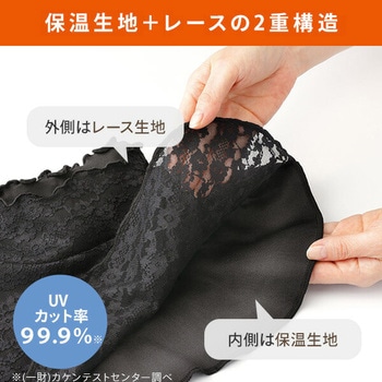 あったかレースネックカバー メイダイ