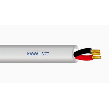 裸銅撚線H22sq 裸銅撚線 カワイ電線 外径6mm 1巻(30m) - 【通販