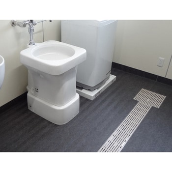 セーフティグレーチングノンスリップタイプ樹脂製(ソフトタイプ) 集水マス(枠共) 補強仕様 シマブン