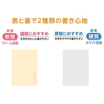 硬筆用ペア下敷 B5判 - 共栄プラスチック