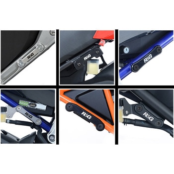 リアフットプレート R&G RACING PRODUCTS