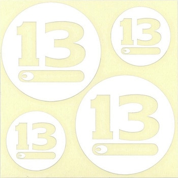 デカール 13CIRCLE50/30(Φ50x2，Φ30x2) BREADEN(ブリーデン)