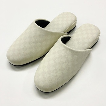 チェッカー 機能素材 スリッパ FEEL FOOT