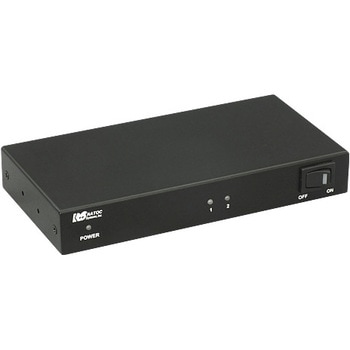 4K60Hz/HDCP2.2対応 1入力2出力 HDMI分配器 ラトックシステム