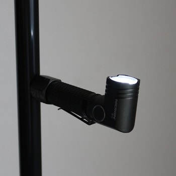 首振りポケットLEDライト 充電池乾電池兼用 Nicron(ニクロン)