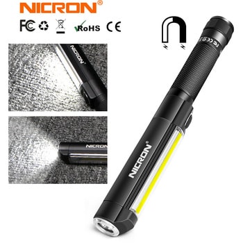 2wayスティックワークledライト 電池式 Nicron ニクロン ハンディタイプライト 通販モノタロウ Wl15