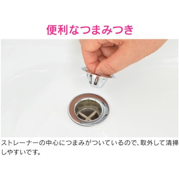ガオナ 洗面ゴミ受け ステンレス製 (髪の毛とり 詰まり防止 掃除 手洗 衛生的) GAONA(ガオナ)