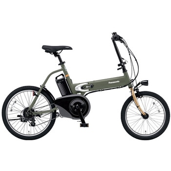 オフタイム 前18型/後20型 折り畳み電動アシスト自転車 2023年モデル【組立済み品】 Panasonic(パナソニック)