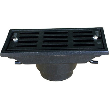 ルーフドレイン(みぞ幅100mm用)バルコニー用(モルタル防水・塗膜防水用) 第一機材