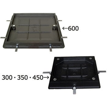 化粧蓋 鋳鉄目地 簡易密閉形(簡易防水・防臭型) 第一機材