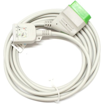 BS ECG中継ケーブル 日本光電ECG EKG 6互換 bitstrong