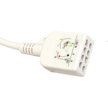 BS ECG中継ケーブル 日本光電ECG EKG 6互換 bitstrong