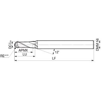オーロラコートボール SNB2000DL型 住友電工ハードメタル