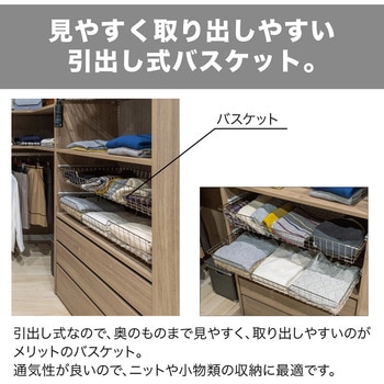 ウォールゼットノエル3 バスケット 南海プライウッド