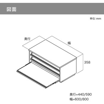 ウォールゼットノエル3 シャツトレイ 南海プライウッド