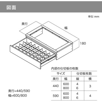 ウォールゼットノエル3 ギャラリーケース 南海プライウッド