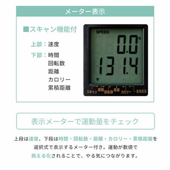 Bluetooth搭載 エアロマグネティックミニバイク アルインコ