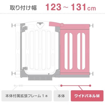 5014108001 Smart Gate2専用ワイドパネル 1枚 日本育児 【通販モノタロウ】 