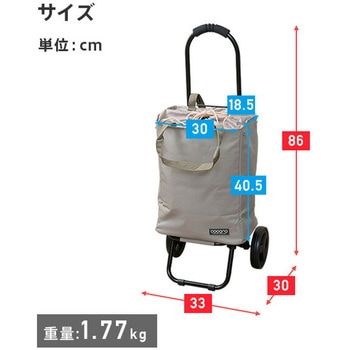 ショッピングカート COCORO TOTE -オリジナル- レップ
