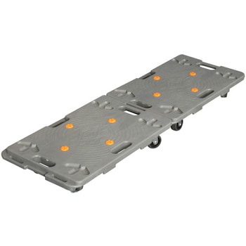 樹脂連結平台車ストッパー付き アルミス