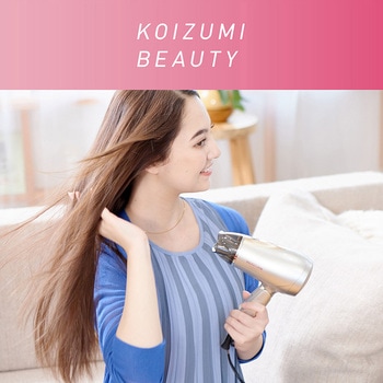 海外対応 マイナスイオンヘアドライヤー コイズミ