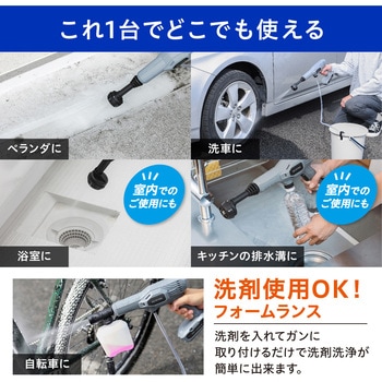 充電式ハンディウォッシャー アイリスオーヤマ