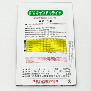 キャンドルライト (ミニトマト) カネコ種苗