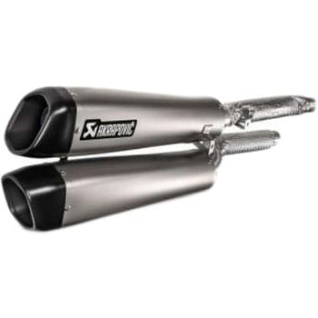 (E4仕様) S/O チタン マフラー AKRAPOVIC (アクラポビッチ)