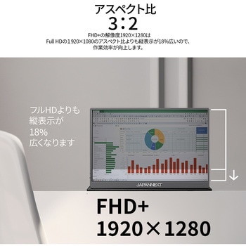JN-MD-IPS105FHDPR 液晶ディスプレイ 10.5型/1920×1280/USB-C×2 JN-MD-IPS105FHDPR 液晶ディスプレイ 10.5型/1920×1280/USB-C×2