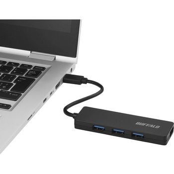 USB3.1(Gen1) TypeC 4ポート バスパワーハブ BUFFALO(バッファロー)
