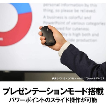 薄型 3ボタン 無線 BlueLEDマウス ジオメトリー BUFFALO(バッファロー)