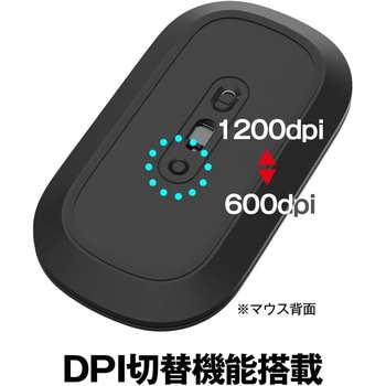 薄型 3ボタン 無線 BlueLEDマウス ノーマル BUFFALO(バッファロー)