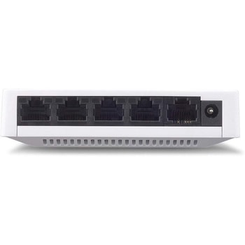 10/100Mbps対応 スイッチングHub プラスチック筐体/電源外付けモデル(マグネットなし) 5ポート BUFFALO(バッファロー)