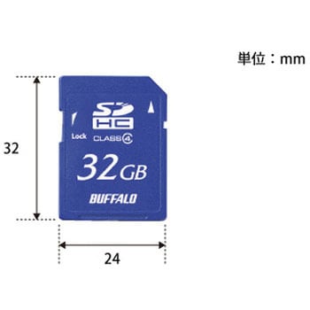 RSDC-S32GC4B Class4 SDHCカード 1個 BUFFALO(バッファロー) 【通販モノタロウ】