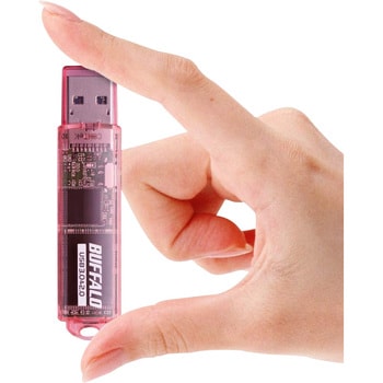 BUFFALO USB3.0対応 USBメモリ スタンダード 8GB グリーン RUF3-C8GA ...