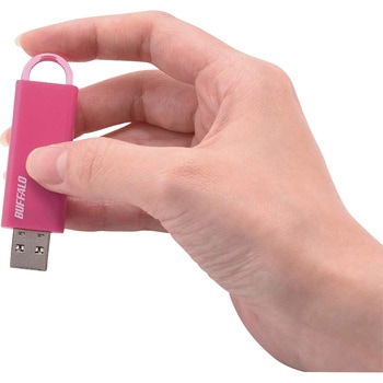 オートリターン機構搭載 ノックスライド USB3.1(Gen1)/USB3.0対応 USBメモリー 16GB BUFFALO(バッファロー)