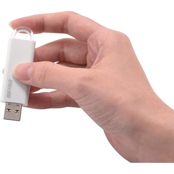 オートリターン機構搭載 ノックスライド USB3.1(Gen1)/USB3.0対応 USBメモリー 16GB BUFFALO(バッファロー)