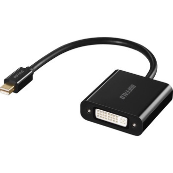 miniDisplayPort-DVI変換アダプタ BUFFALO(バッファロー)